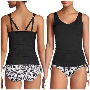 Lands End Tankini underwire black